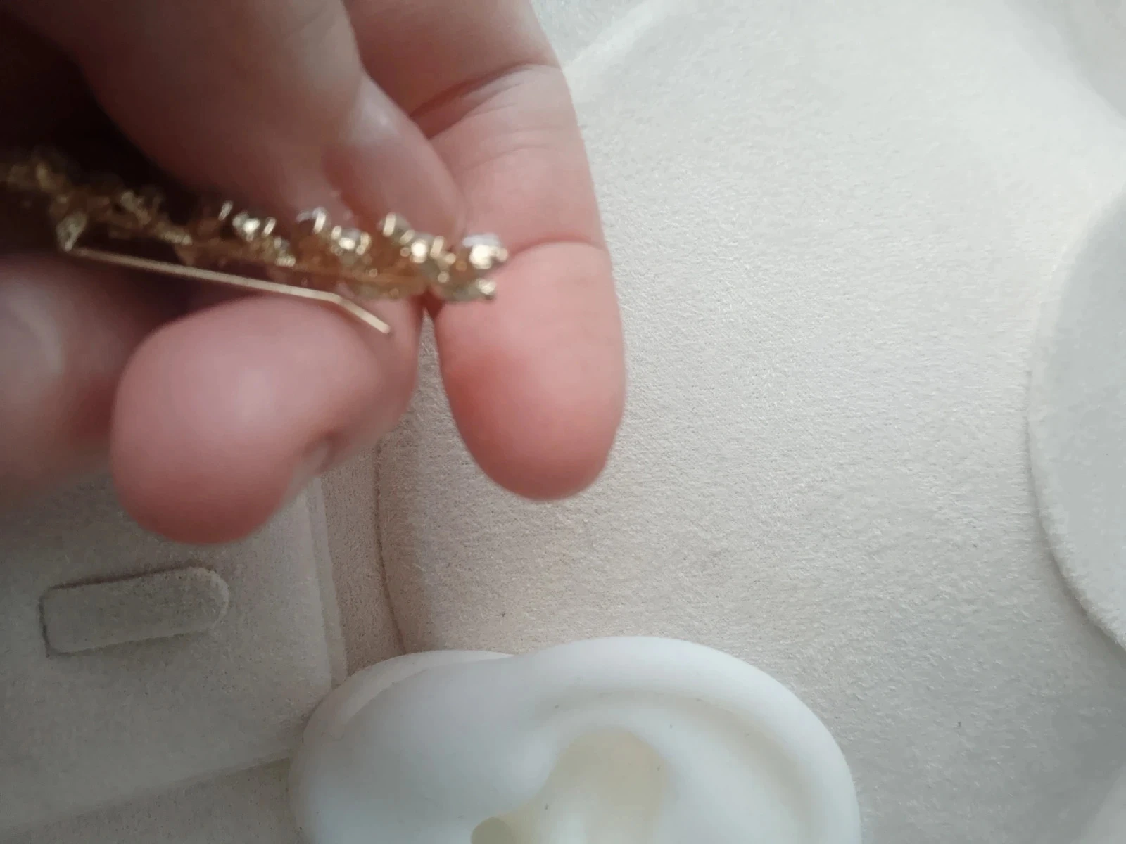 Boucles d'oreille une pièce – photo 3